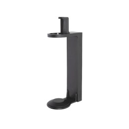 Tamper-proof single bracket, black, self-adhesive, for Pump Dispenser 