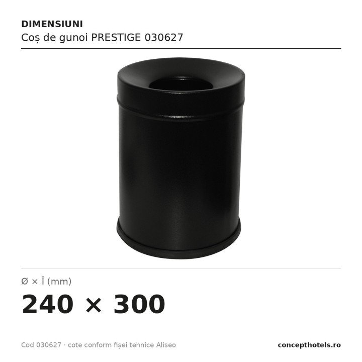 Coș de gunoi PRESTIGE 030627 – Aliseo