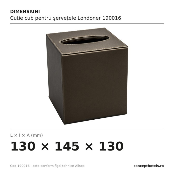Cutie cub pentru șervețele Londoner 190016 – Aliseo