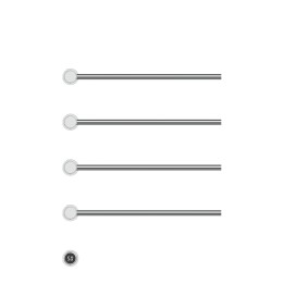 Radiator de prosoape Pearl Pro 992365 – Aliseo