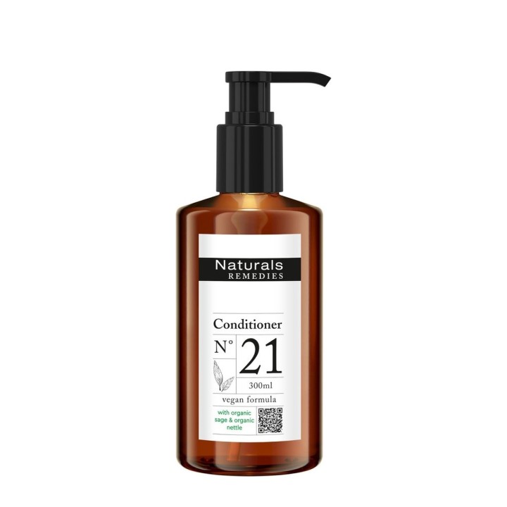 Naturals Remedies Conditioner, Pump dispenser, 300 ml