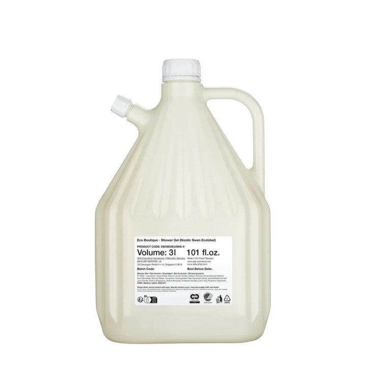 Eco-Boutique Shower Gel, refill, 3 l
