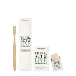 Think, Act & Live Responsible Accessories Periuță din bambus