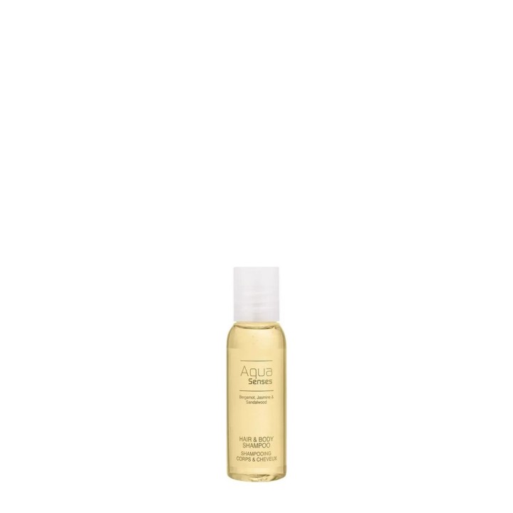 Șampon păr și corp Aqua Senses, flacon, 35 ml | Concept Hotels