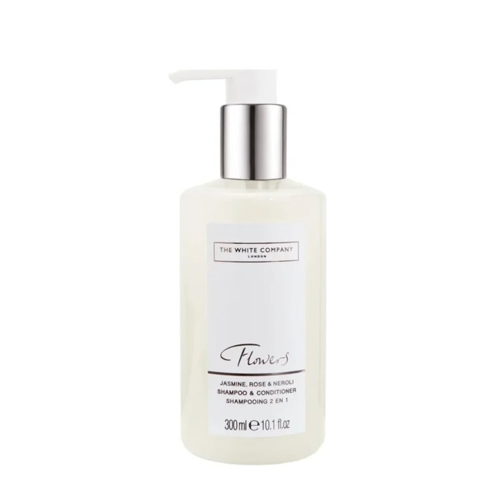 Șampon cu balsam The White Company, dozator Pump, 300 ml