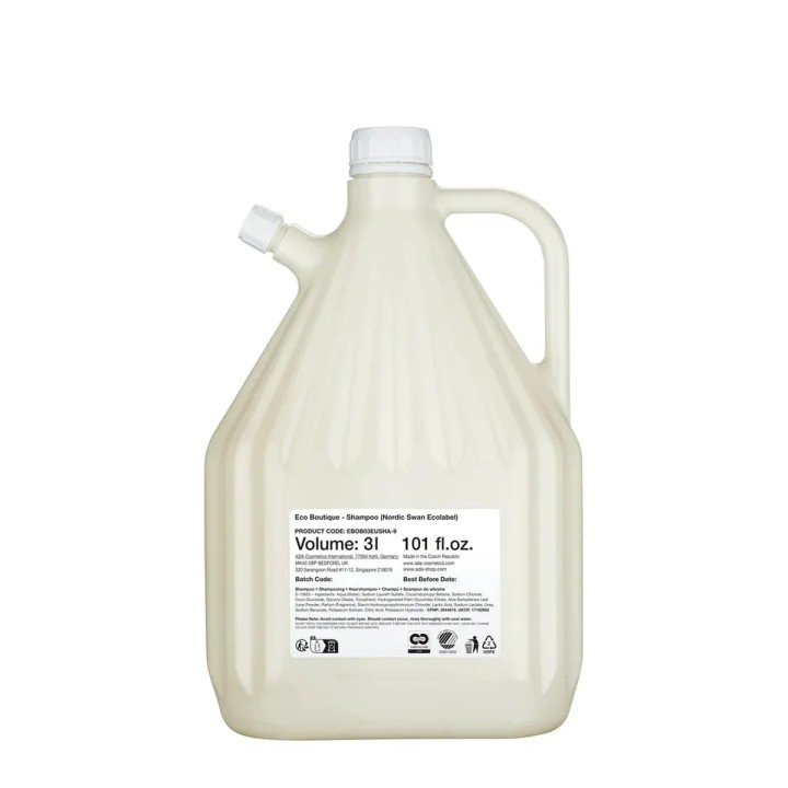 Șampon Eco-Boutique – rezervă 3 l pentru reumplere dozator