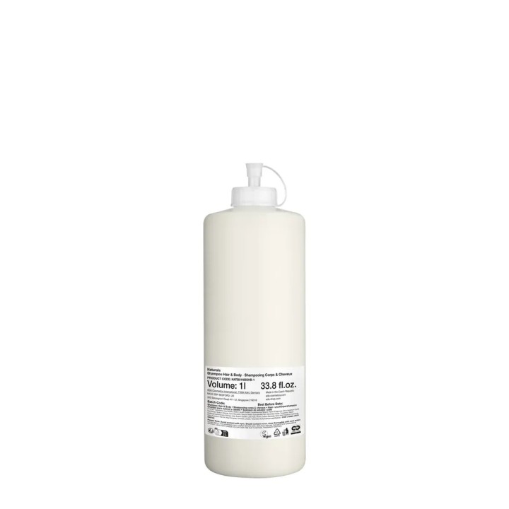 Șampon păr și corp Naturals, rezervă 1 l – reumplere dozator