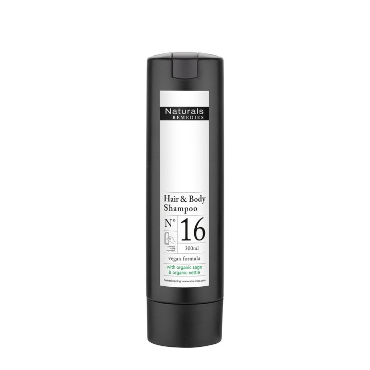 Naturals Remedies Hair & Body Shampoo, SmartCare dispenser, 300 ml