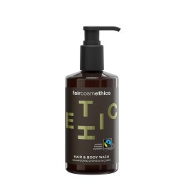 Faircosmethics Hair & Body Wash, Pump dispenser, 300 ml