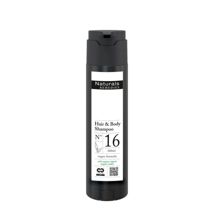 Șampon păr și corp Naturals Remedies, dozator SHAPE, 300 ml