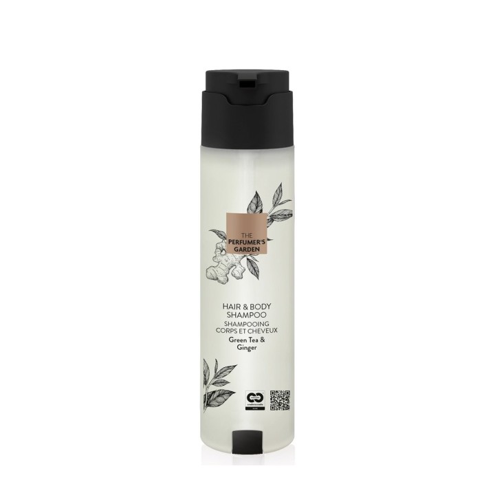 Șampon păr și corp The Perfumer's Garden, dozator SHAPE, 300 ml