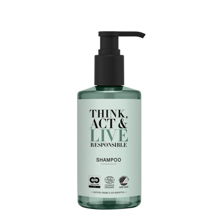 Șampon Think, Act & Live Responsible, dozator Pump, 300 ml