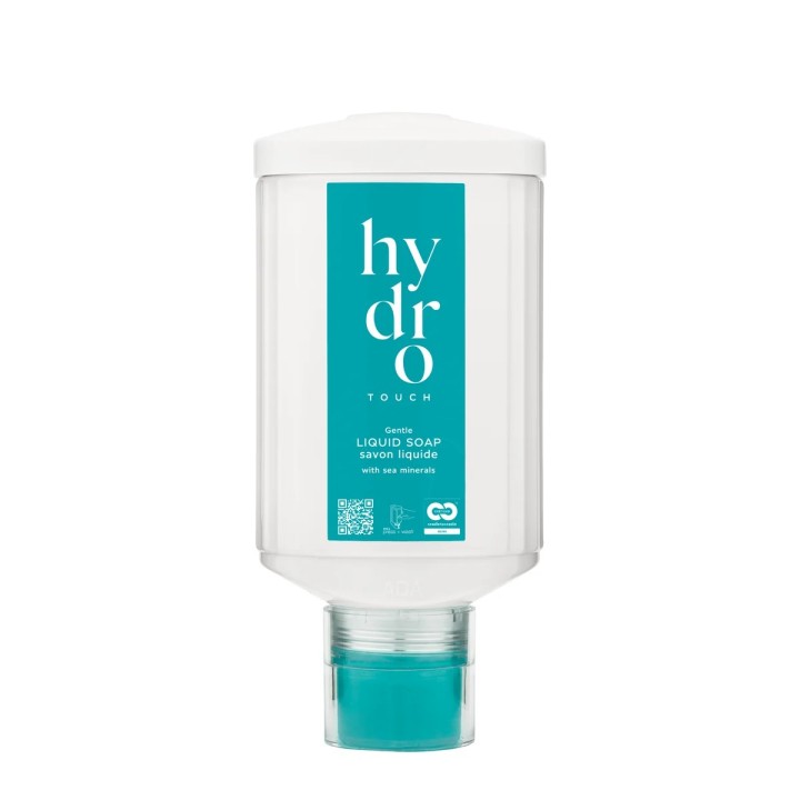 Hydro Touch Liquid Soap, press + wash dispenser, 330 ml
