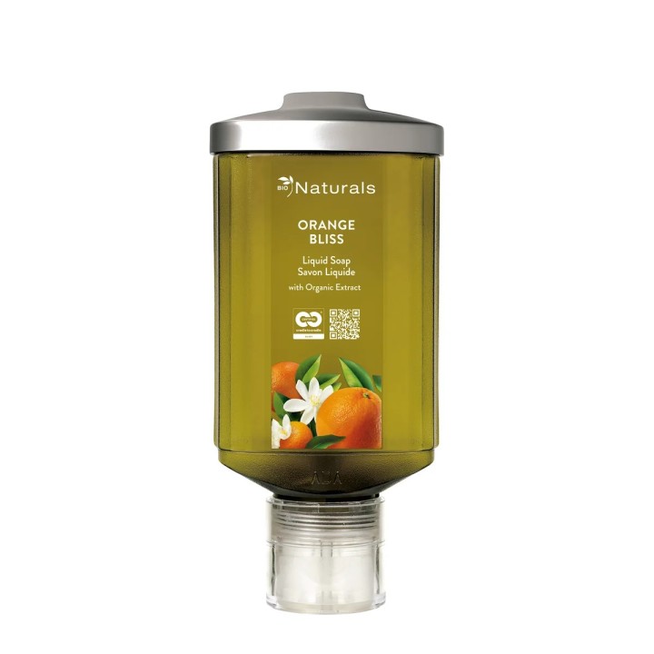 Naturals Liquid Soap, press + wash dispenser, 300 ml