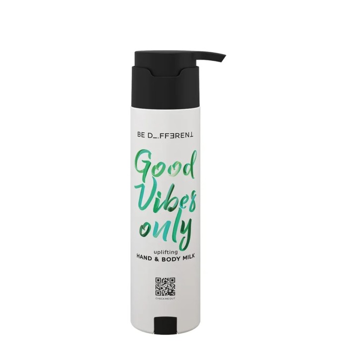 Lapte de mâini și corp Be Different, dozator SHAPE, 300 ml