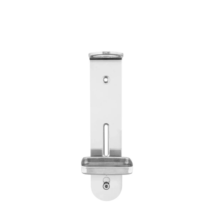 Suport de perete simplu din inox pentru dozatorul Pump Noir 300 ml