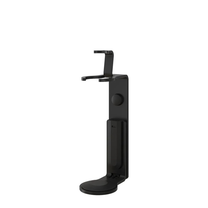 Tamper-proof bracket, single, black, for 300–370 ml pump dispenser