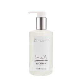 Gel de duș Lime & Bay The White Company, dozator Pump, 300 ml