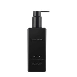 The White Company Noir Hand & Body Lotion, Pump dispenser, 300 ml