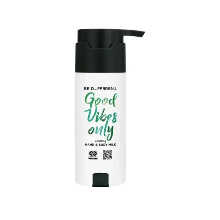 Lapte de mâini și corp Be Different, dozator SHAPE MINI, 200 ml